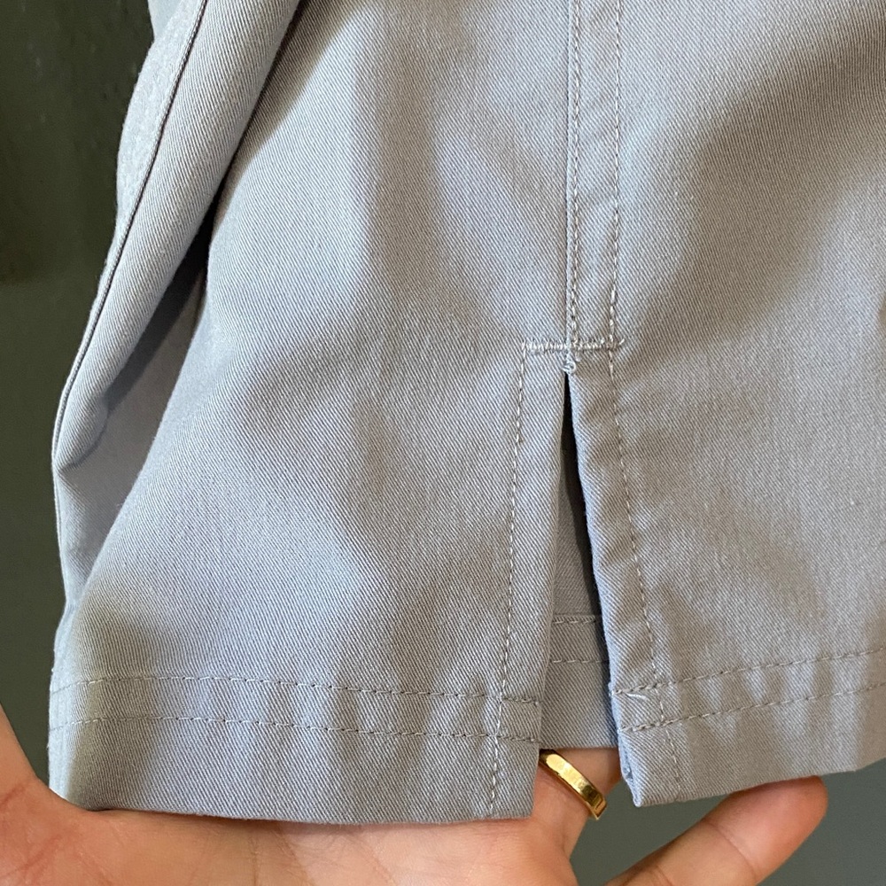 FIGS Large Gray with Pink Drawstring Pants, Style T21004 Kade Cargo Scrubs - Picture 5 of 9
